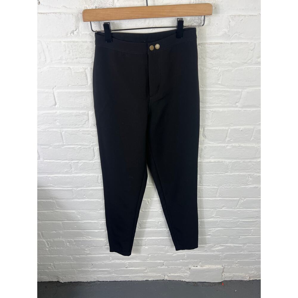 Lovers + Friends Women's Skinny Leg Dress Pants Casual Stretch Black Size XS